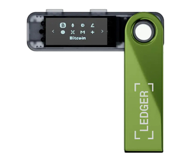 Ledger Nano S Plus Oxidate Green Crypto Hardware Wallet LEDGERNANOS-OGREEN-RK - 1351786 - zdjęcie 3
